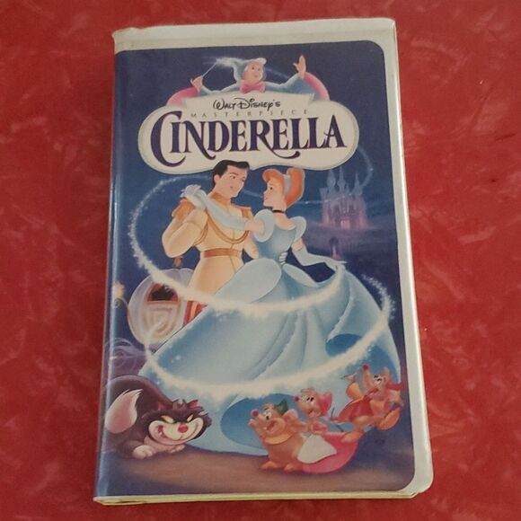 1995 Walt Disney Masterpiece Cinderella VHS Tape